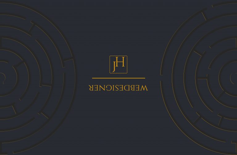 Il s'agit du recto la carte de visite d web designer Jonathan heerah